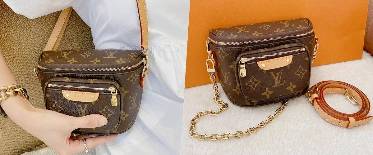 LV官网新包经典老花「Mini Bumbag」斜背腰包