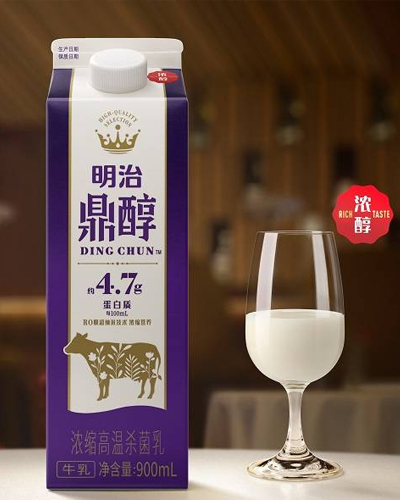 “明治鼎醇牛乳系列”全新上市 ——邀您品鉴牛奶中的杰作